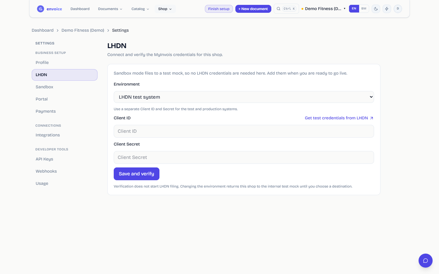 LHDN tab
